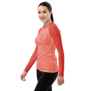 Boatbranding Rash Guard J70 yacht sailing design women's Rash Guard - Long Sleeve Sailing-Gift Regatta Yacht Sailing-Lifestyle Sailing-Apparel Nautical-Fashion Nautical-Gear