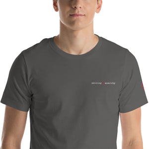 Boatbranding Asphalt / S Unisex t-shirt Sailing Anarchy Sailing-Gift Regatta Yacht Sailing-Lifestyle Sailing-Apparel Nautical-Fashion Nautical-Gear