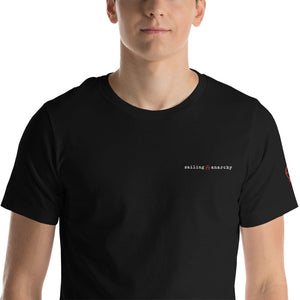 Boatbranding Black / XS Unisex t-shirt Sailing Anarchy Sailing-Gift Regatta Yacht Sailing-Lifestyle Sailing-Apparel Nautical-Fashion Nautical-Gear