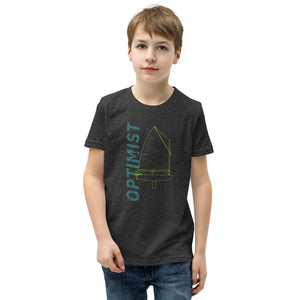 Boatbranding Dark Grey Heather / S Youth Short Sleeve T-Shirt (S/M/L/XL) (100% Cotton) Sailing-Gift Regatta Yacht Sailing-Lifestyle Sailing-Apparel Nautical-Fashion Nautical-Gear