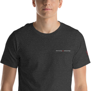 Boatbranding Dark Grey Heather / XS Unisex t-shirt Sailing Anarchy Sailing-Gift Regatta Yacht Sailing-Lifestyle Sailing-Apparel Nautical-Fashion Nautical-Gear