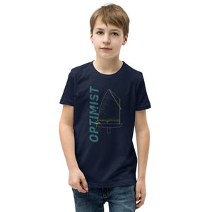 Boatbranding Navy / S Youth Short Sleeve T-Shirt (S/M/L/XL) (100% Cotton) Sailing-Gift Regatta Yacht Sailing-Lifestyle Sailing-Apparel Nautical-Fashion Nautical-Gear