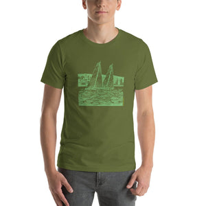 Boatbranding Olive / S S40 Unisex t-shirt Sailing-Gift Regatta Yacht Sailing-Lifestyle Sailing-Apparel Nautical-Fashion Nautical-Gear