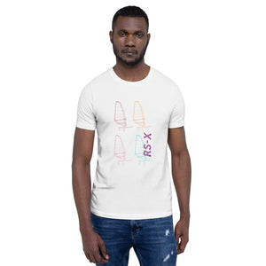 Boatbranding RS-X Unisex t-shirt Sailing-Gift Regatta Yacht Sailing-Lifestyle Sailing-Apparel Nautical-Fashion Nautical-Gear