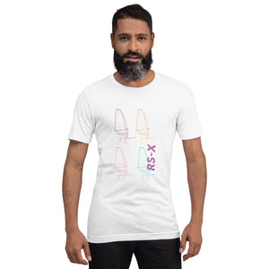 Boatbranding RS-X Unisex t-shirt Sailing-Gift Regatta Yacht Sailing-Lifestyle Sailing-Apparel Nautical-Fashion Nautical-Gear
