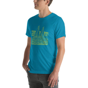 Boatbranding S40 Unisex t-shirt Sailing-Gift Regatta Yacht Sailing-Lifestyle Sailing-Apparel Nautical-Fashion Nautical-Gear