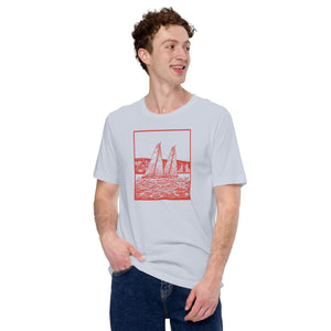 Boatbranding S40 UNISEX T-SHIRT Sailing-Gift Regatta Yacht Sailing-Lifestyle Sailing-Apparel Nautical-Fashion Nautical-Gear
