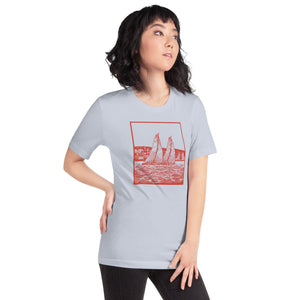 Boatbranding S40 UNISEX T-SHIRT Sailing-Gift Regatta Yacht Sailing-Lifestyle Sailing-Apparel Nautical-Fashion Nautical-Gear
