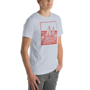 Boatbranding S40 UNISEX T-SHIRT Sailing-Gift Regatta Yacht Sailing-Lifestyle Sailing-Apparel Nautical-Fashion Nautical-Gear