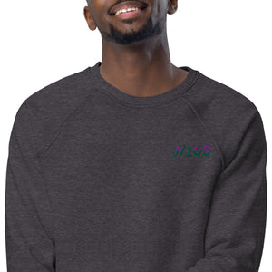 Boatbranding Unisex organic raglan sweatshirt J105 Sailing-Gift Regatta Yacht Sailing-Lifestyle Sailing-Apparel Nautical-Fashion Nautical-Gear