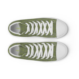 Boatbranding Women’s Optimist high top canvas shoes Sailing-Gift Regatta Yacht Sailing-Lifestyle Sailing-Apparel Nautical-Fashion Nautical-Gear