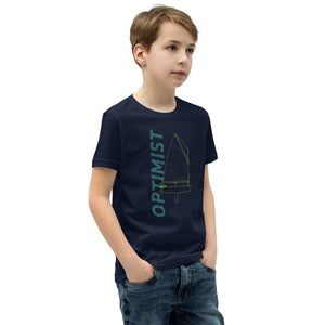 Boatbranding Youth Short Sleeve T-Shirt (S/M/L/XL) (100% Cotton) Sailing-Gift Regatta Yacht Sailing-Lifestyle Sailing-Apparel Nautical-Fashion Nautical-Gear