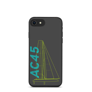 AC45 Speckled iPhone case