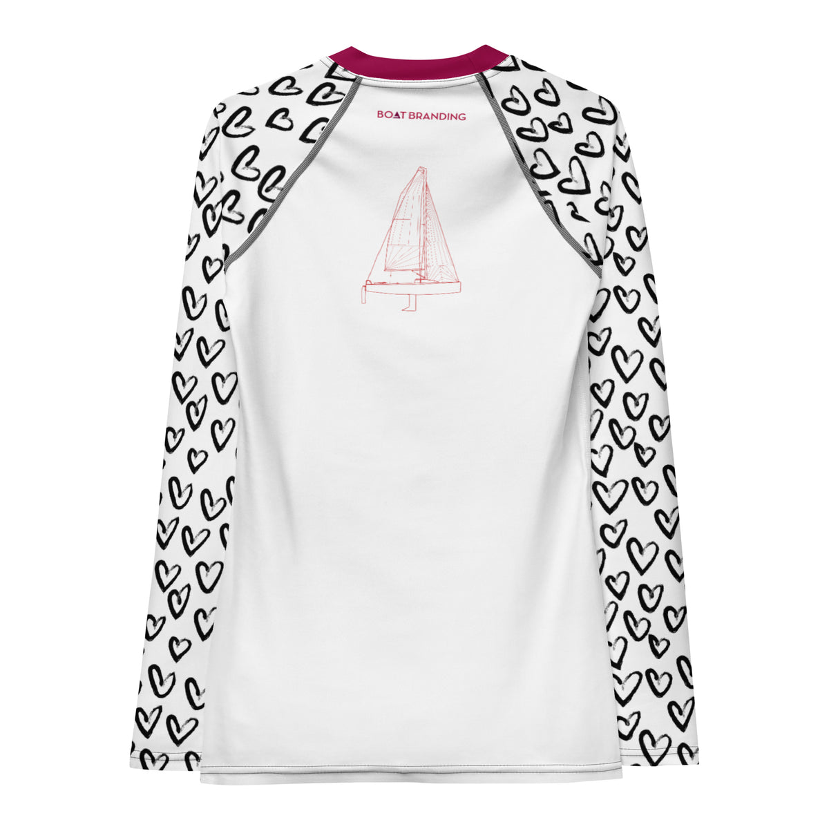 J70 yacht sailing design women's Rash Guard - Long Sleeve