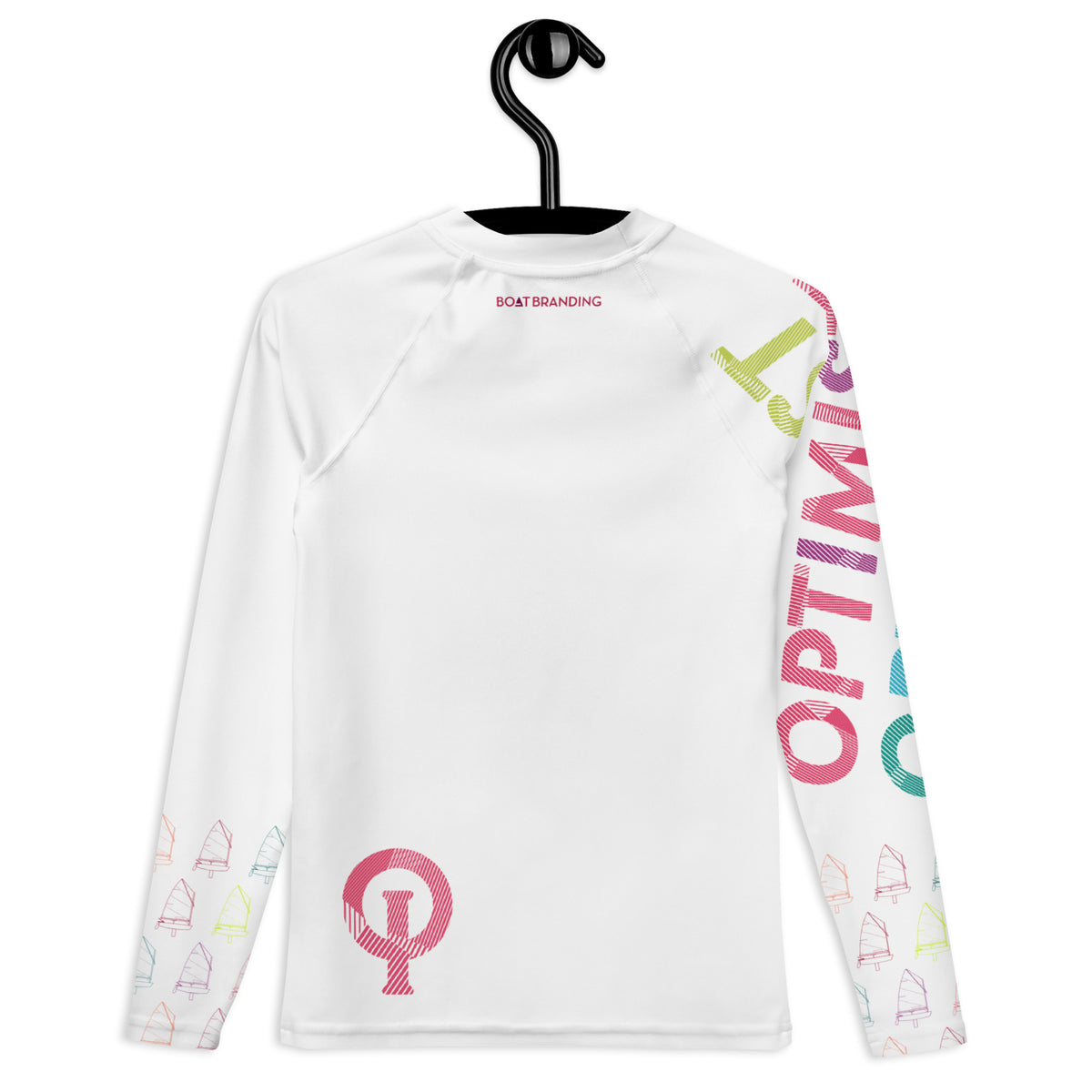Optimist sailing design Youth Unisex Rash Guard - Long Sleeve
