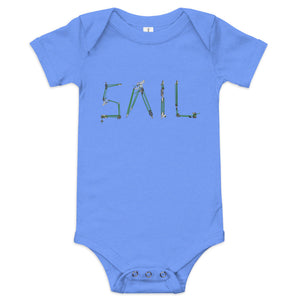 SAIL Baby short sleeve one piece