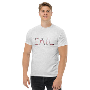 Boatbranding Ash / S Sail Men's classic tee Sailing-Gift Regatta Yacht Sailing-Lifestyle Sailing-Apparel Nautical-Fashion Nautical-Gear