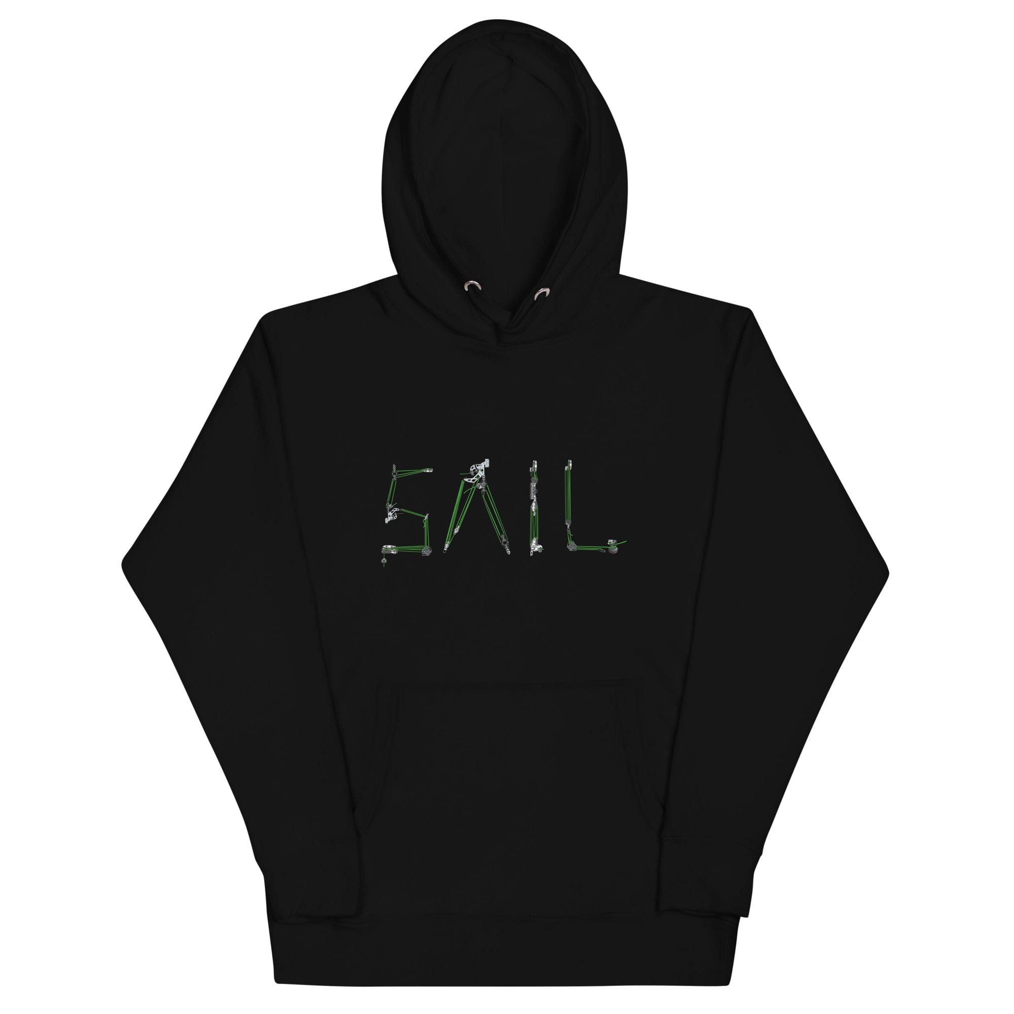 Boatbranding Military Green / S Sail Unisex Hoodie Sailing-Gift Regatta Yacht Sailing-Lifestyle Sailing-Apparel Nautical-Fashion Nautical-Gear