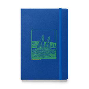 Boatbranding Blue Sailing Hardcover bound notebook Sailing-Gift Regatta Yacht Sailing-Lifestyle Sailing-Apparel Nautical-Fashion Nautical-Gear