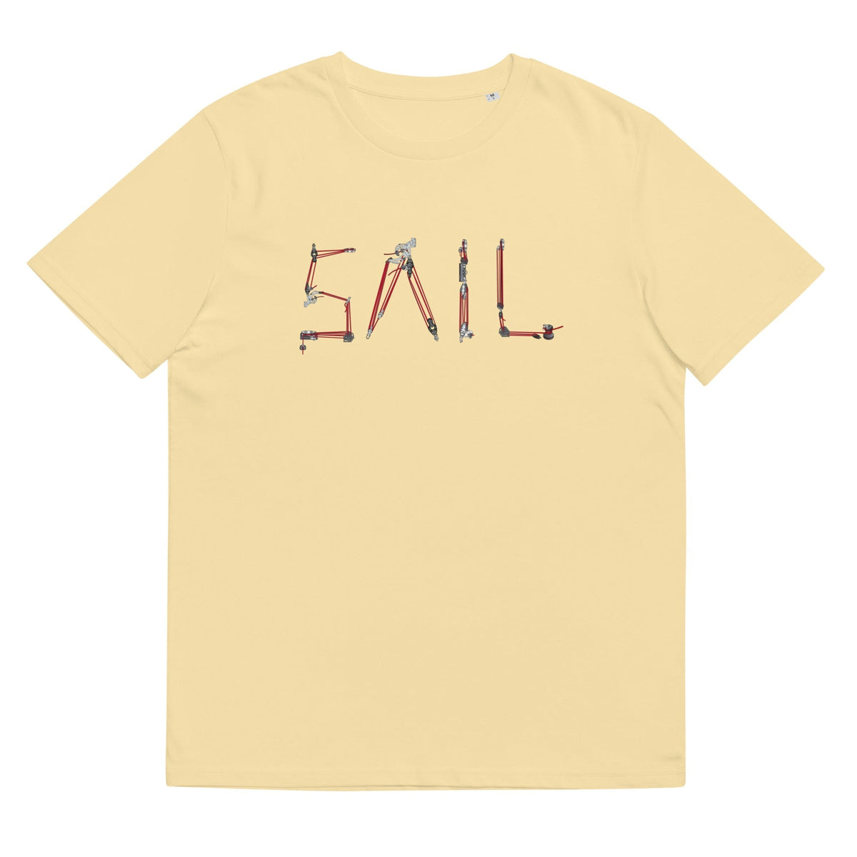 Boatbranding Butter / S SAIL Unisex organic cotton t-shirt Sailing-Gift Regatta Yacht Sailing-Lifestyle Sailing-Apparel Nautical-Fashion Nautical-Gear