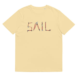 Boatbranding Butter / S SAIL Unisex organic cotton t-shirt Sailing-Gift Regatta Yacht Sailing-Lifestyle Sailing-Apparel Nautical-Fashion Nautical-Gear