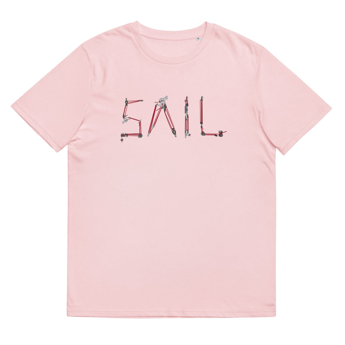 Boatbranding Cotton Pink / S SAIL Unisex organic cotton t-shirt Sailing-Gift Regatta Yacht Sailing-Lifestyle Sailing-Apparel Nautical-Fashion Nautical-Gear