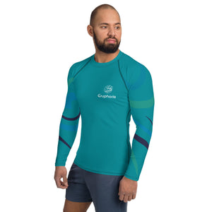 Boatbranding Euphoria Men's Rash Guard Sailing-Gift Regatta Yacht Sailing-Lifestyle Sailing-Apparel Nautical-Fashion Nautical-Gear