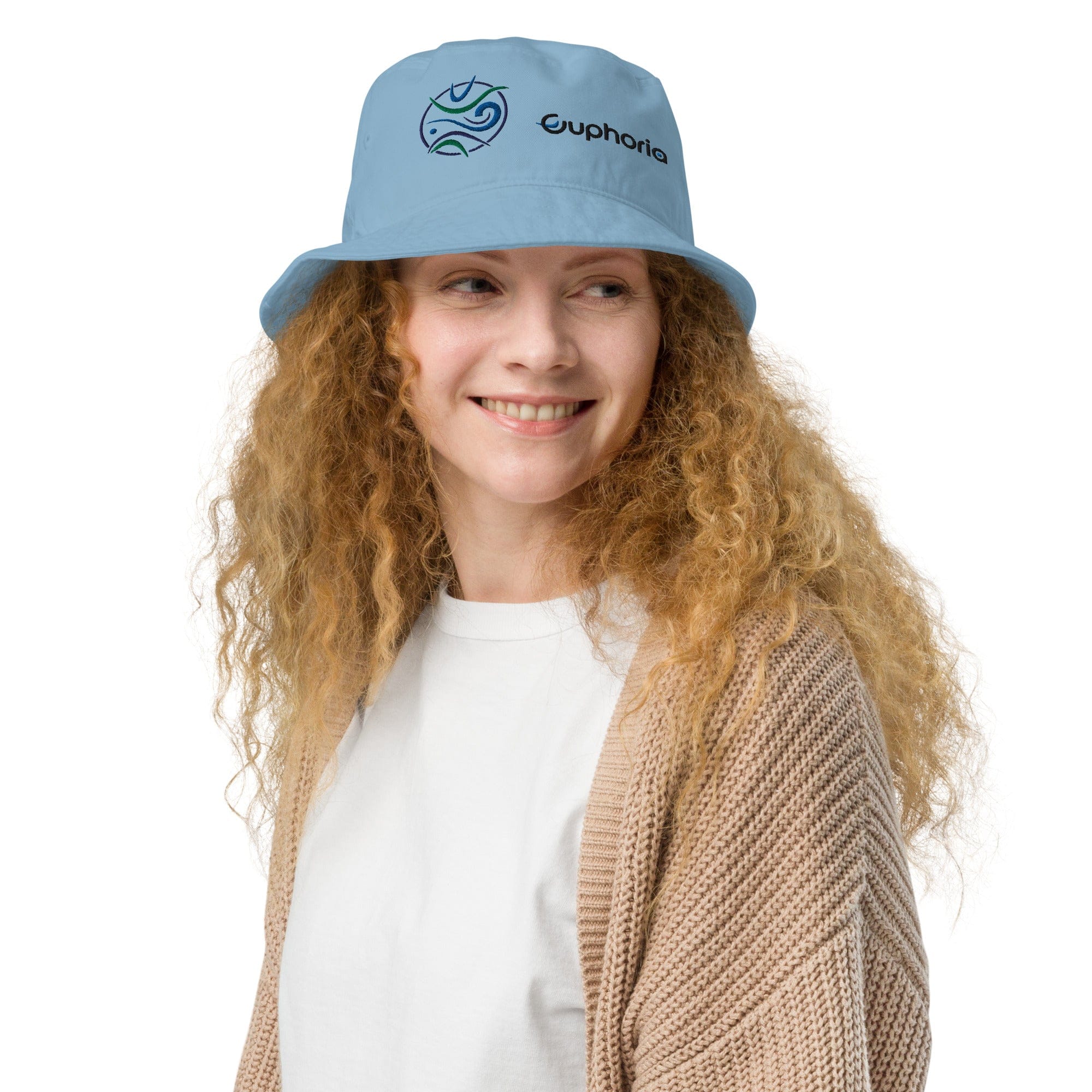 Boatbranding Bio White Euphoria Organic bucket hat Sailing-Gift Regatta Yacht Sailing-Lifestyle Sailing-Apparel Nautical-Fashion Nautical-Gear