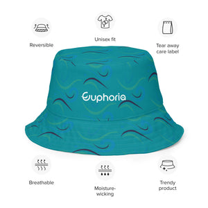 Boatbranding Euphoria Reversible bucket hat Sailing-Gift Regatta Yacht Sailing-Lifestyle Sailing-Apparel Nautical-Fashion Nautical-Gear