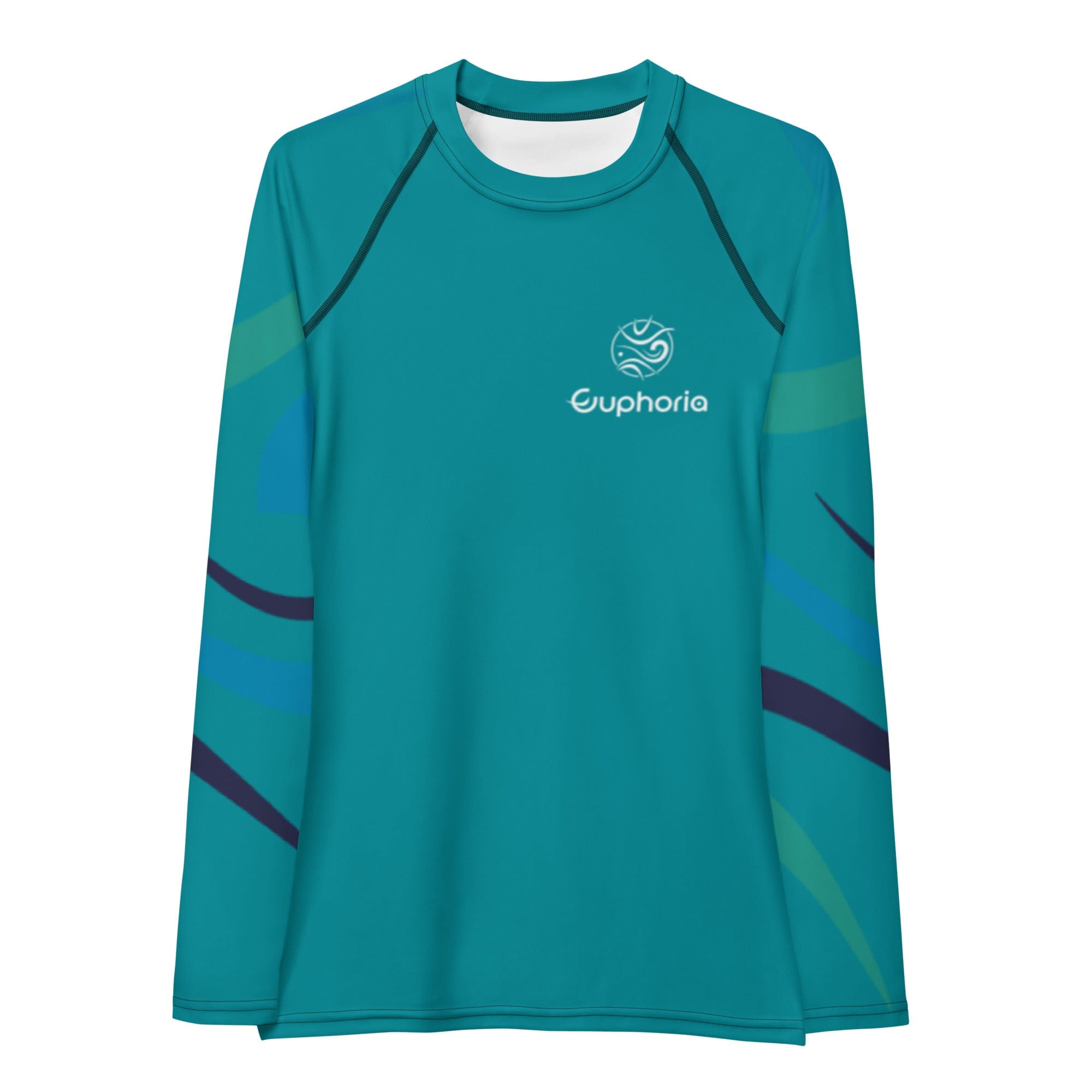 Boatbranding XS Euphoria Women's Rash Guard Sailing-Gift Regatta Yacht Sailing-Lifestyle Sailing-Apparel Nautical-Fashion Nautical-Gear