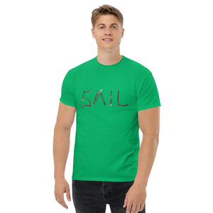 Boatbranding Irish Green / S Sail Men's classic tee Sailing-Gift Regatta Yacht Sailing-Lifestyle Sailing-Apparel Nautical-Fashion Nautical-Gear