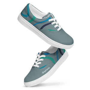 Boatbranding Men’s lace-up canvas shoes Euphoria Sailing-Gift Regatta Yacht Sailing-Lifestyle Sailing-Apparel Nautical-Fashion Nautical-Gear