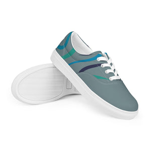 Boatbranding Men’s lace-up canvas shoes Euphoria Sailing-Gift Regatta Yacht Sailing-Lifestyle Sailing-Apparel Nautical-Fashion Nautical-Gear