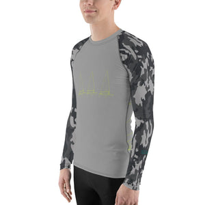 Boatbranding Men's Laser Rash Guard Sailing-Gift Regatta Yacht Sailing-Lifestyle Sailing-Apparel Nautical-Fashion Nautical-Gear