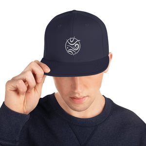 Boatbranding Navy Euphoria Snapback Hat Sailing-Gift Regatta Yacht Sailing-Lifestyle Sailing-Apparel Nautical-Fashion Nautical-Gear