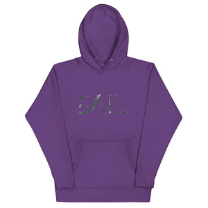 Boatbranding Purple / S Sail Unisex Hoodie Sailing-Gift Regatta Yacht Sailing-Lifestyle Sailing-Apparel Nautical-Fashion Nautical-Gear