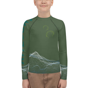 Boatbranding Rash Guard 8 Kitesurfing sailing design Youth unisex Rash Guard - Long Sleeve Sailing-Gift Regatta Yacht Sailing-Lifestyle Sailing-Apparel Nautical-Fashion Nautical-Gear