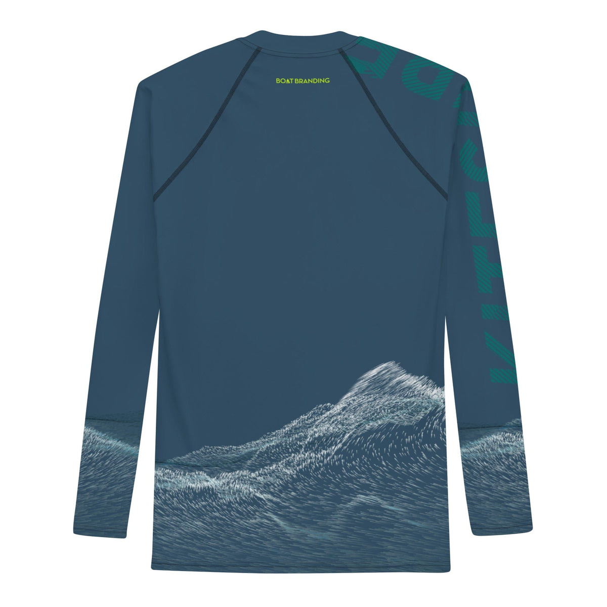 Boatbranding Rash Guard Kitesurfing sailing design Men's Rash Guard - Long Sleeve Sailing-Gift Regatta Yacht Sailing-Lifestyle Sailing-Apparel Nautical-Fashion Nautical-Gear