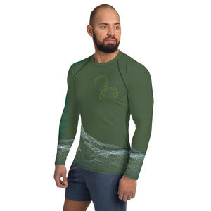 Boatbranding Rash Guard Kitesurfing sailing design Men's Rash Guard - Long Sleeve Sailing-Gift Regatta Yacht Sailing-Lifestyle Sailing-Apparel Nautical-Fashion Nautical-Gear