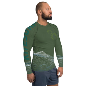 Boatbranding Rash Guard Kitesurfing sailing design Men's Rash Guard - Long Sleeve Sailing-Gift Regatta Yacht Sailing-Lifestyle Sailing-Apparel Nautical-Fashion Nautical-Gear