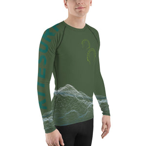 Boatbranding Rash Guard Kitesurfing sailing design Men's Rash Guard - Long Sleeve Sailing-Gift Regatta Yacht Sailing-Lifestyle Sailing-Apparel Nautical-Fashion Nautical-Gear