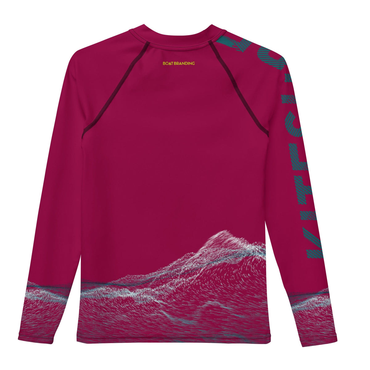 Boatbranding Rash Guard Kitesurfing sailing design Youth Girl Rash Guard - Long Sleeve Sailing-Gift Regatta Yacht Sailing-Lifestyle Sailing-Apparel Nautical-Fashion Nautical-Gear