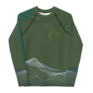 Boatbranding Rash Guard Kitesurfing sailing design Youth unisex Rash Guard - Long Sleeve Sailing-Gift Regatta Yacht Sailing-Lifestyle Sailing-Apparel Nautical-Fashion Nautical-Gear