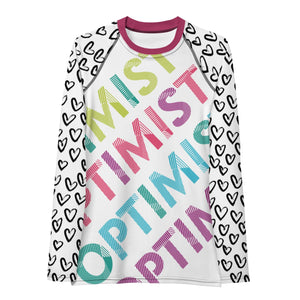 Boatbranding Rash Guard Optimist sailing design women's Rash Guard - Long Sleeve Sailing-Gift Regatta Yacht Sailing-Lifestyle Sailing-Apparel Nautical-Fashion Nautical-Gear