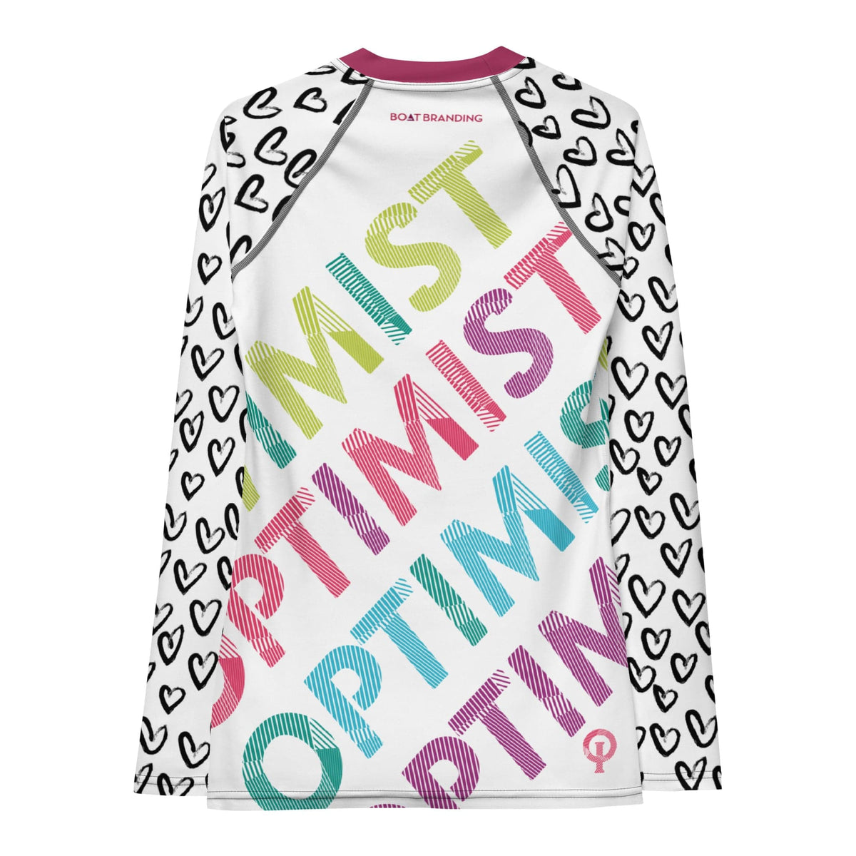 Boatbranding Rash Guard Optimist sailing design women's Rash Guard - Long Sleeve Sailing-Gift Regatta Yacht Sailing-Lifestyle Sailing-Apparel Nautical-Fashion Nautical-Gear