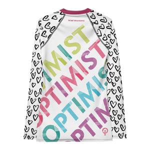 Boatbranding Rash Guard Optimist sailing design women's Rash Guard - Long Sleeve Sailing-Gift Regatta Yacht Sailing-Lifestyle Sailing-Apparel Nautical-Fashion Nautical-Gear