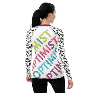 Boatbranding Rash Guard Optimist sailing design women's Rash Guard - Long Sleeve Sailing-Gift Regatta Yacht Sailing-Lifestyle Sailing-Apparel Nautical-Fashion Nautical-Gear