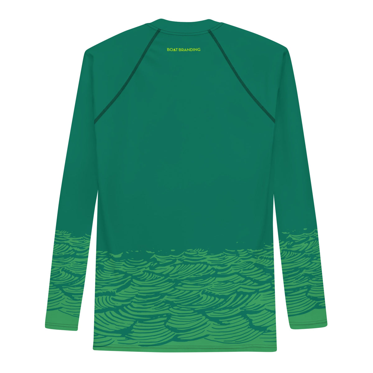 Boatbranding Rash Guard Sailing design Men's Rash Guard - Long Sleeve Keep the sea plastic free Sailing-Gift Regatta Yacht Sailing-Lifestyle Sailing-Apparel Nautical-Fashion Nautical-Gear