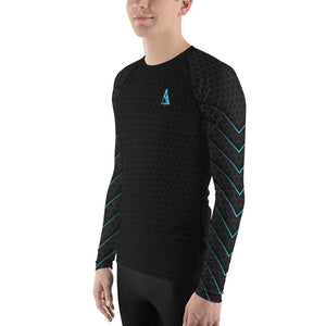 Boatbranding Rash Guard Sailing  regatta yaching design Men's Rash Guard - Long Sleeve Sailing-Gift Regatta Yacht Sailing-Lifestyle Sailing-Apparel Nautical-Fashion Nautical-Gear