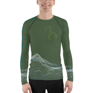 Boatbranding Rash Guard XS Kitesurfing sailing design Men's Rash Guard - Long Sleeve Sailing-Gift Regatta Yacht Sailing-Lifestyle Sailing-Apparel Nautical-Fashion Nautical-Gear